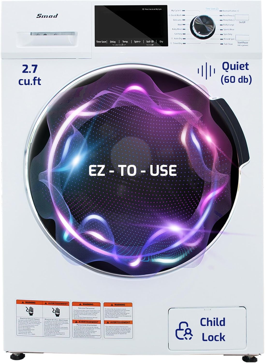 26 lbs Washer and Dryer Combo 24