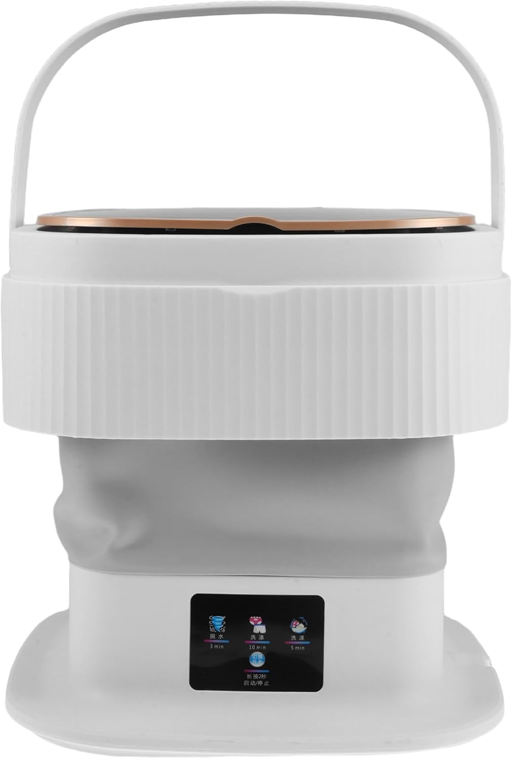 STOBOK Portable Mini Washing Machine Compact Washer Quiet Modes for Clothes Socks Underwear for Apartments Travel Rv Use