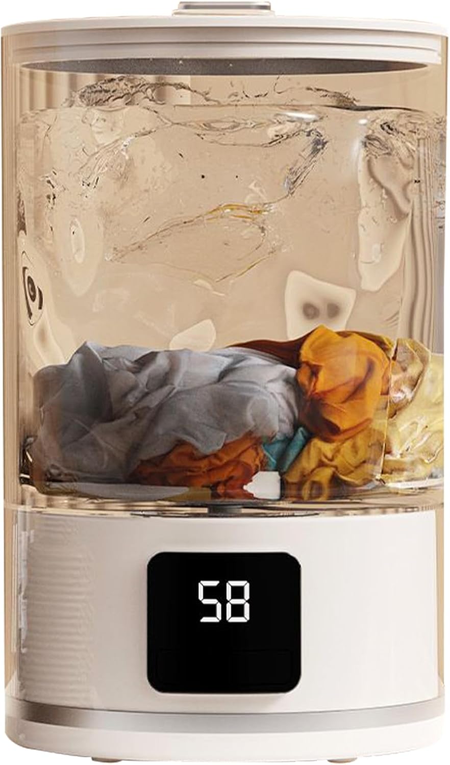 Travel Washing Machine Kit Set - Portable Small Clothes Washer Set | Washing Machine Clothes Washer, Compact Home Appliances 3 Modes, Laundry Cleaning Supplies For RV Home Dorm Travel