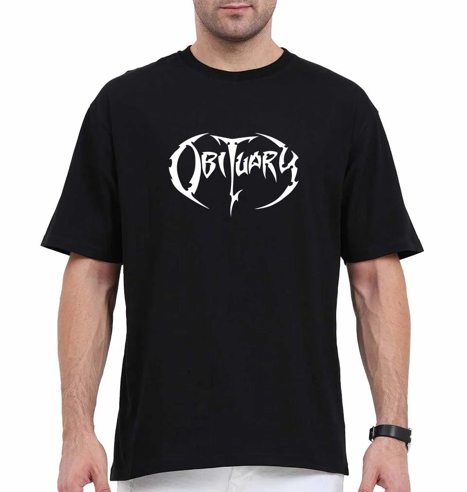 Obituary Oversized T-Shirt for Men
