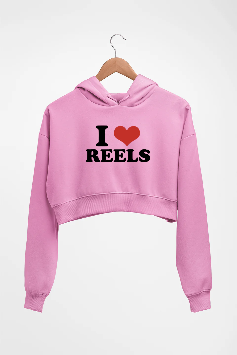 I LOVE REELS HOODIE FOR WOMEN
