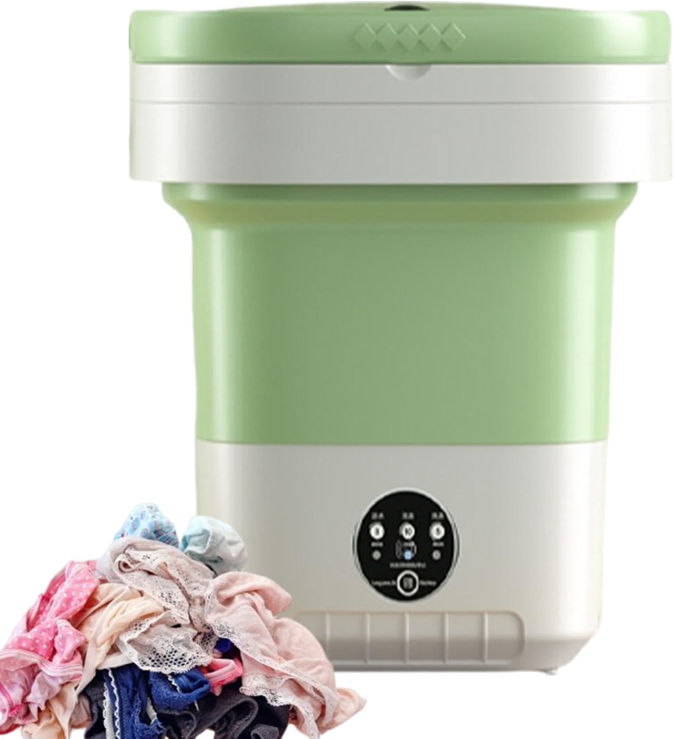 Portable Washer Machine - toddler Washing Machine, Household Folding Underwear Laundry Machine | Convenient Student Dormitory Underwear Washing Machine for Underwear, Light Clothes, Toddler Clothes
