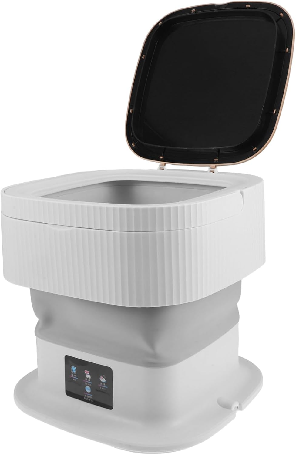 Mini Portable Washing Machine Capacity for Clothes Underwear Socks Space-saving Compact Laundry Washer Dryer for Travel Camping Small Home Use