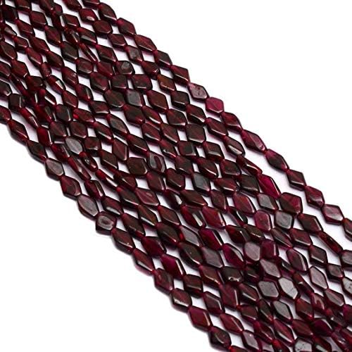 garnet kite/shakarpara beads 6mm to 8mm | 13