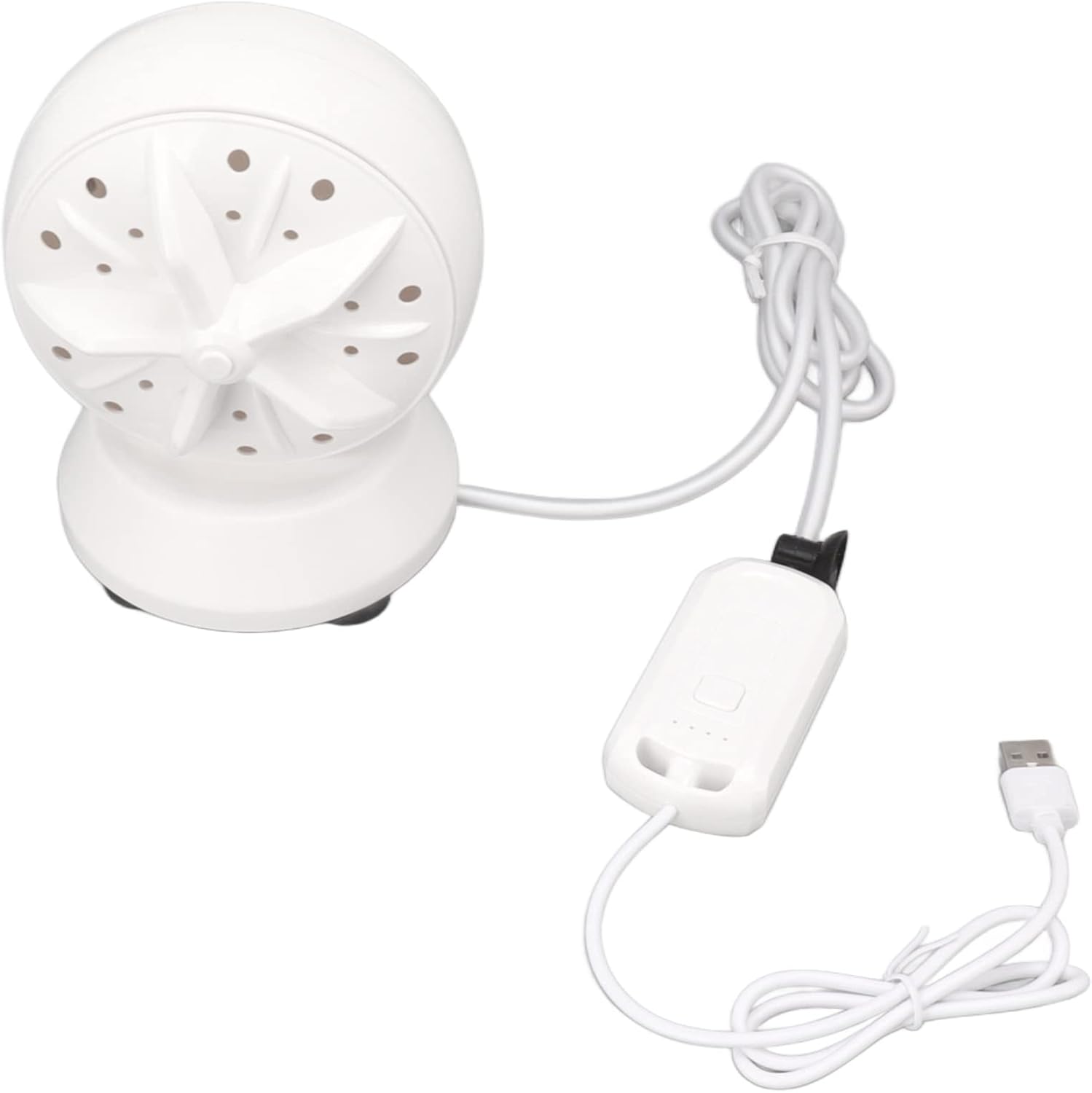 Mini Portable Washing Machine, Dual USB 5V Powered Compact Travel Laundry Washer for Business Apartment Use