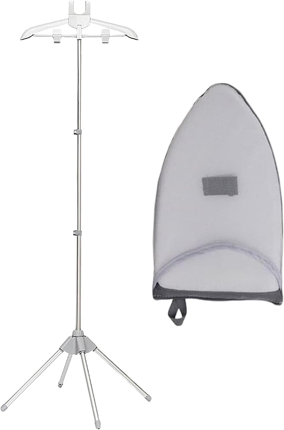 Steamer Stand for Clothes, Steamer Rack for Clothes, Steam Iron Stand, Folding Clothes Drying Rack Steams Machine Accessories Stand