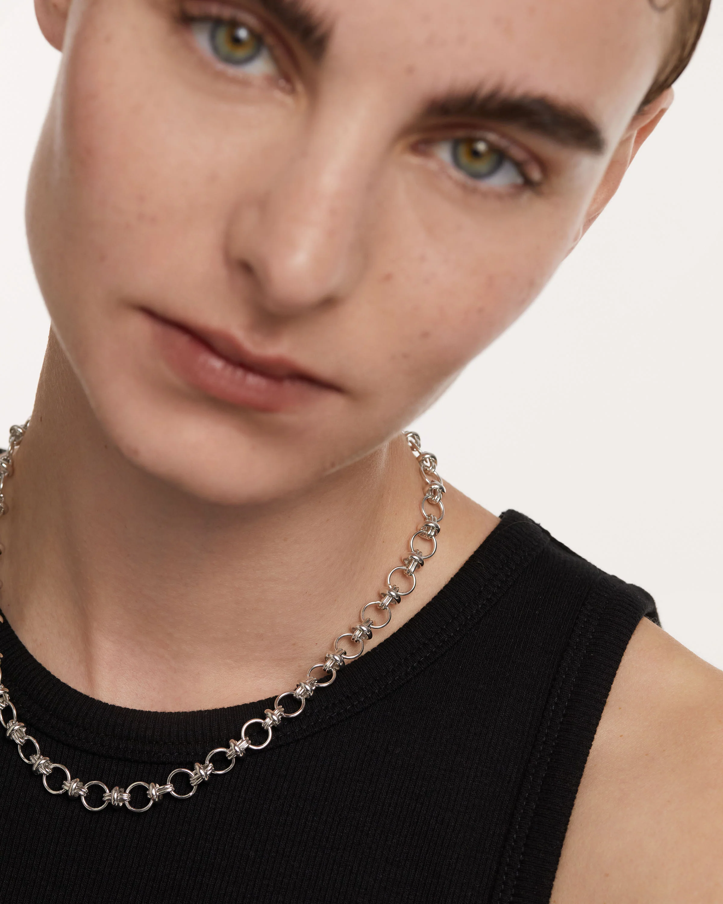 Meraki Silver Chain Necklace