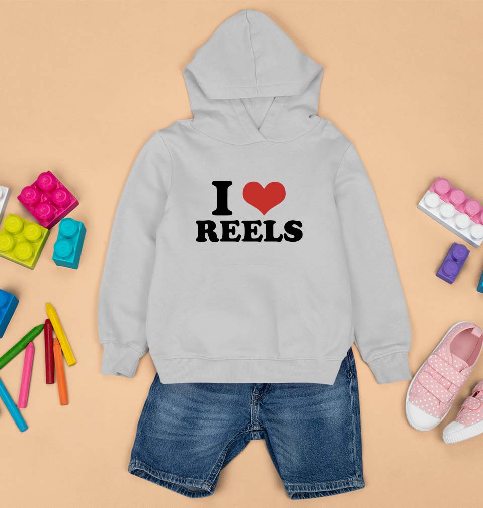 I LOVE REELS Hoodie for Boy/Girl