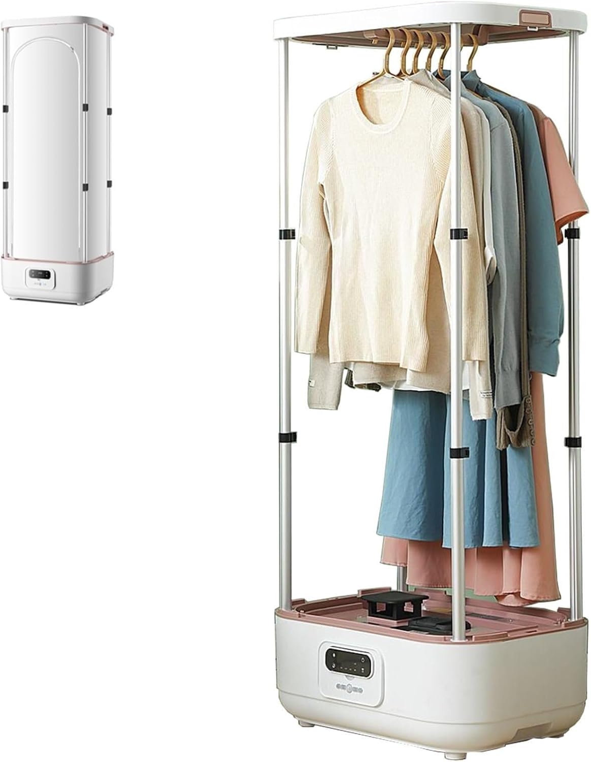 Portable Clothes Dryer With Remote & Drying Bag – Mini Foldable Electric Laundry Dryer For Travel RV Apartment Dorm