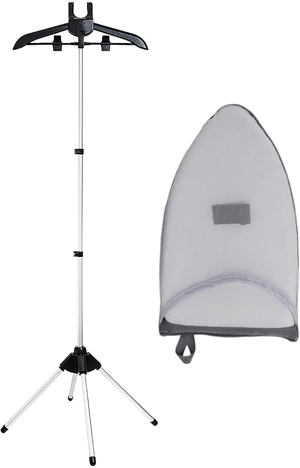 Steamer Stand for Clothes, Steamer Rack for Clothes, Steam Iron Stand, Folding Clothes Drying Rack Steams Machine Accessories Stand