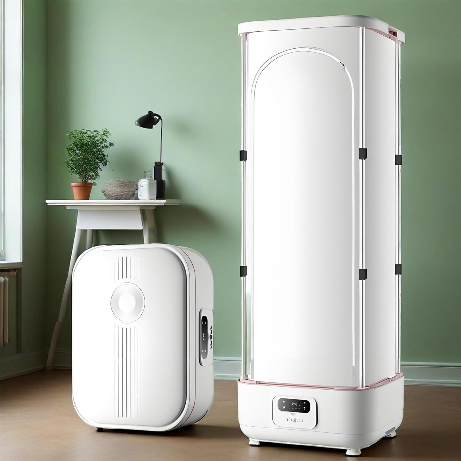 2-in-1 Portable Steam Drying Machine - 2026 Automatic Ironing Machine,900w Electric Clothes Dryer,Portable Clothes Dryer,Iron Machine for Clothes, Quick-Drying Steam for Clothes Drying