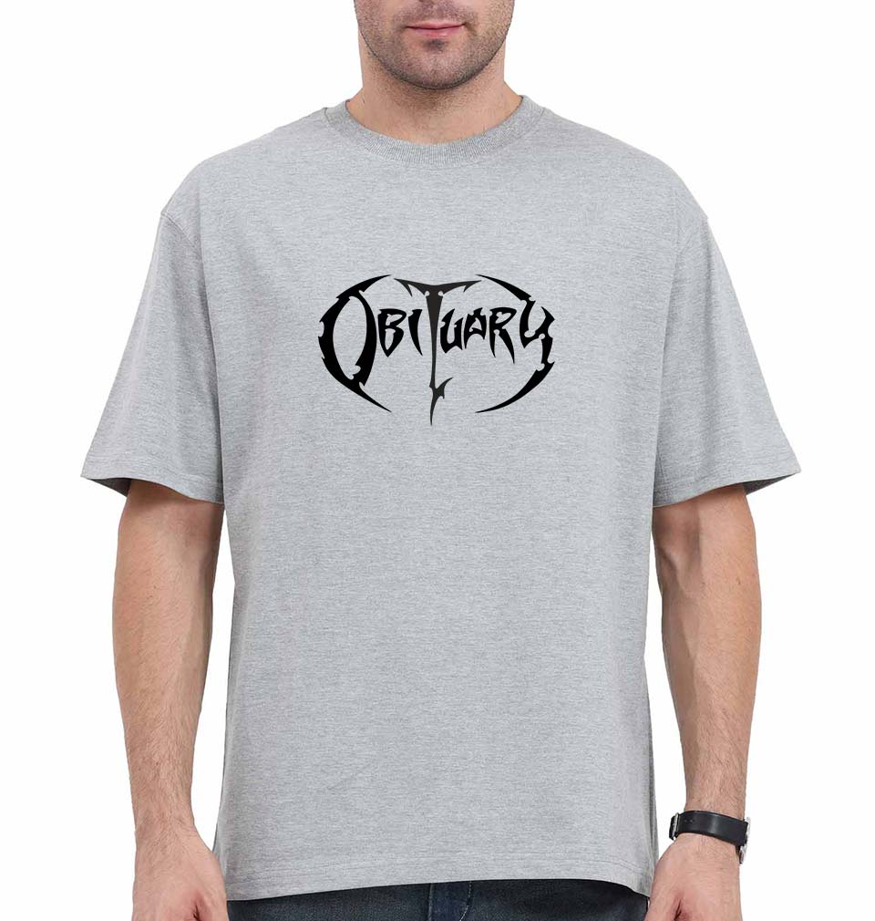 Obituary Oversized T-Shirt for Men