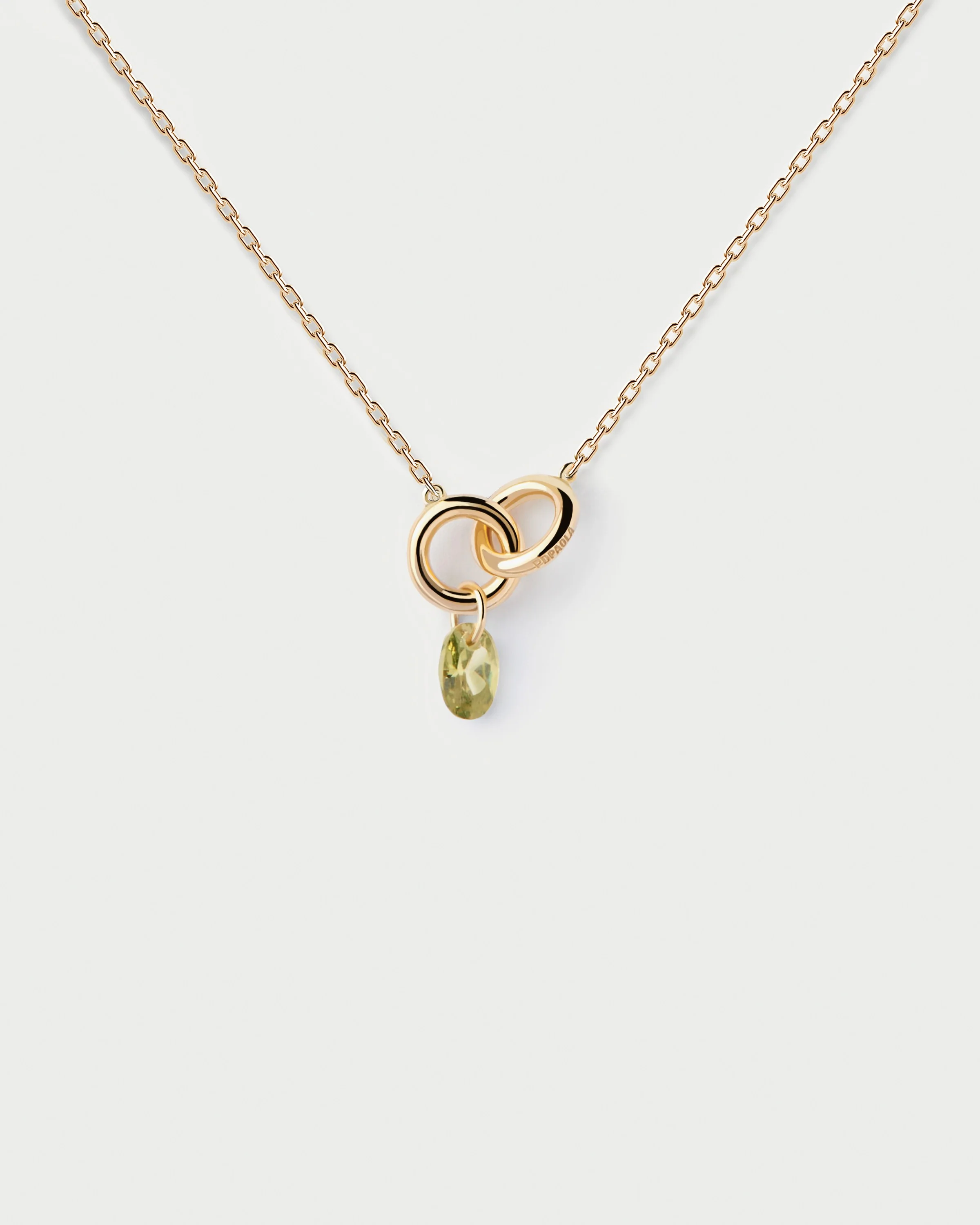 Green Lily necklace