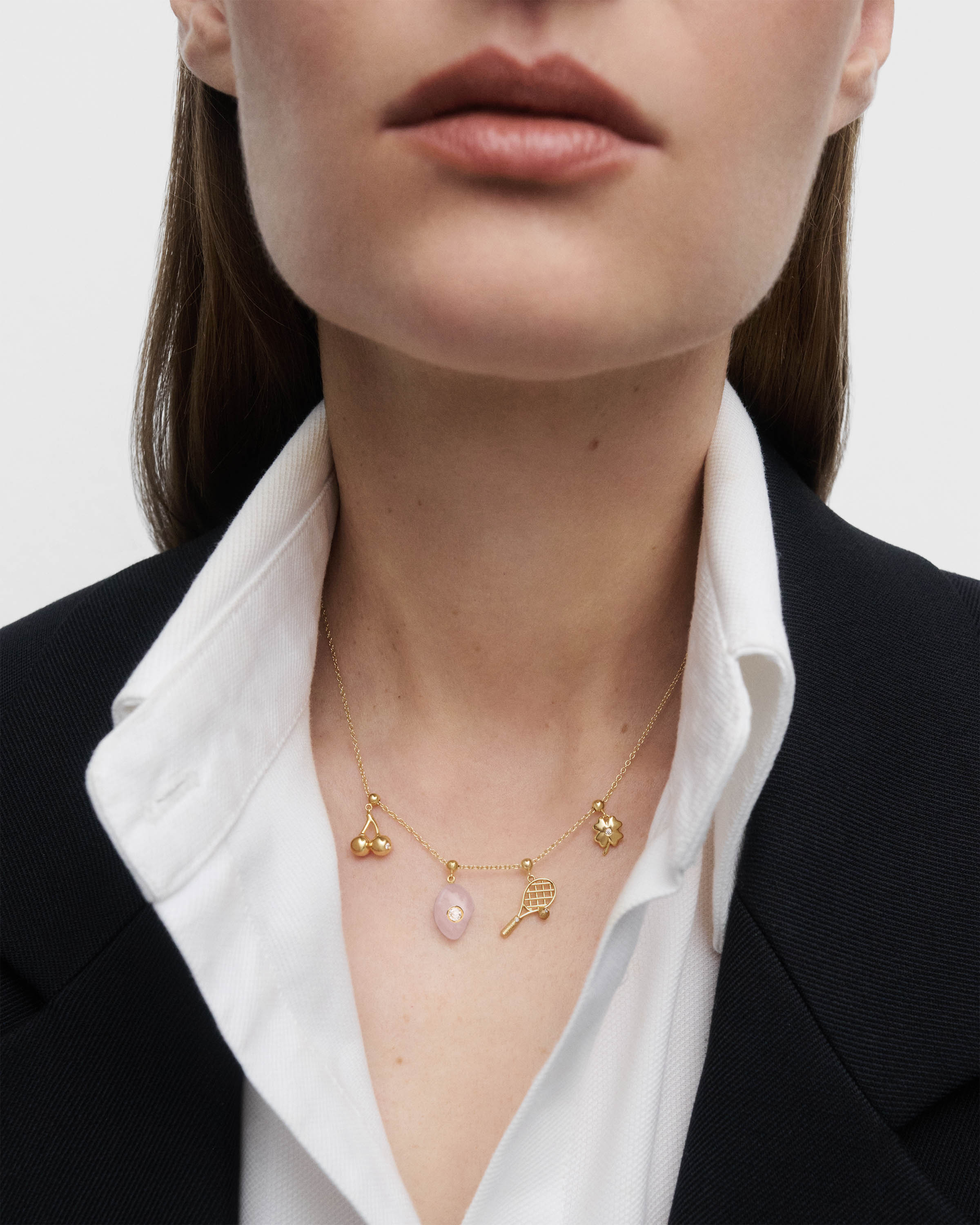 Love Rose Quartz charm