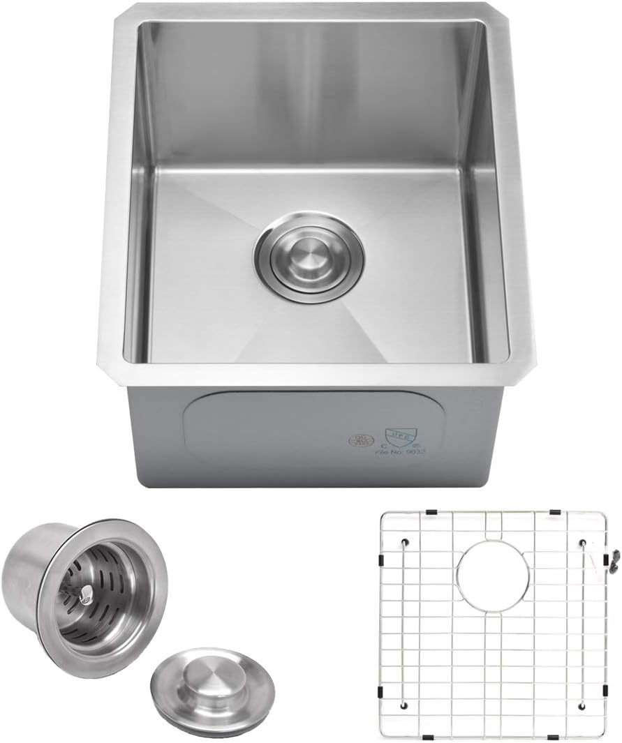 VADANIA 16-Inch Bar Prep Sink, 16