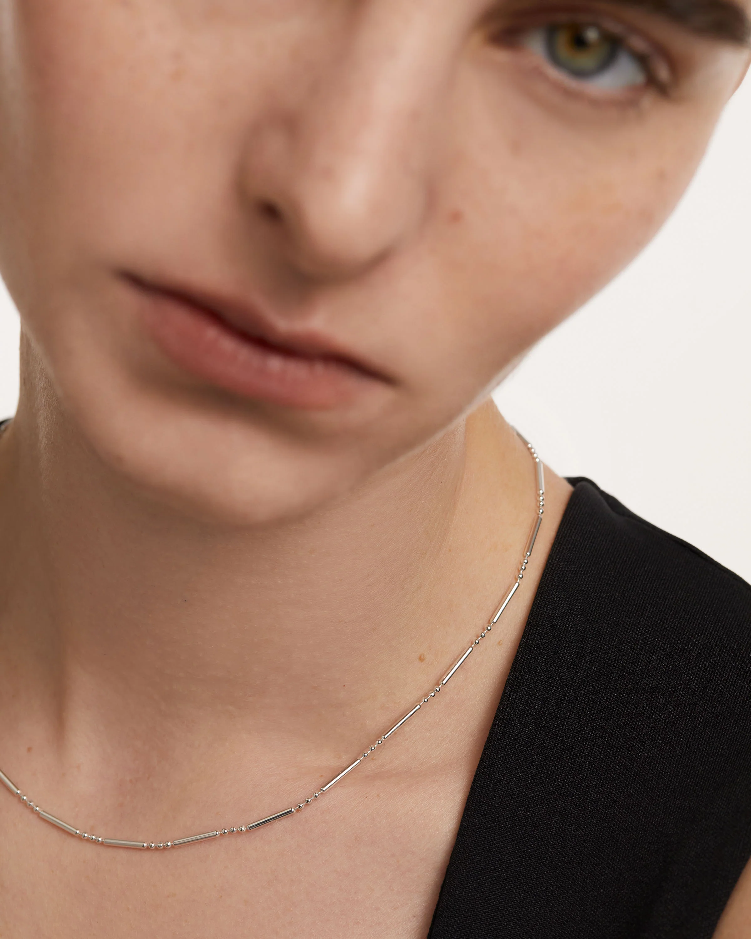 Valeria Silver Necklace