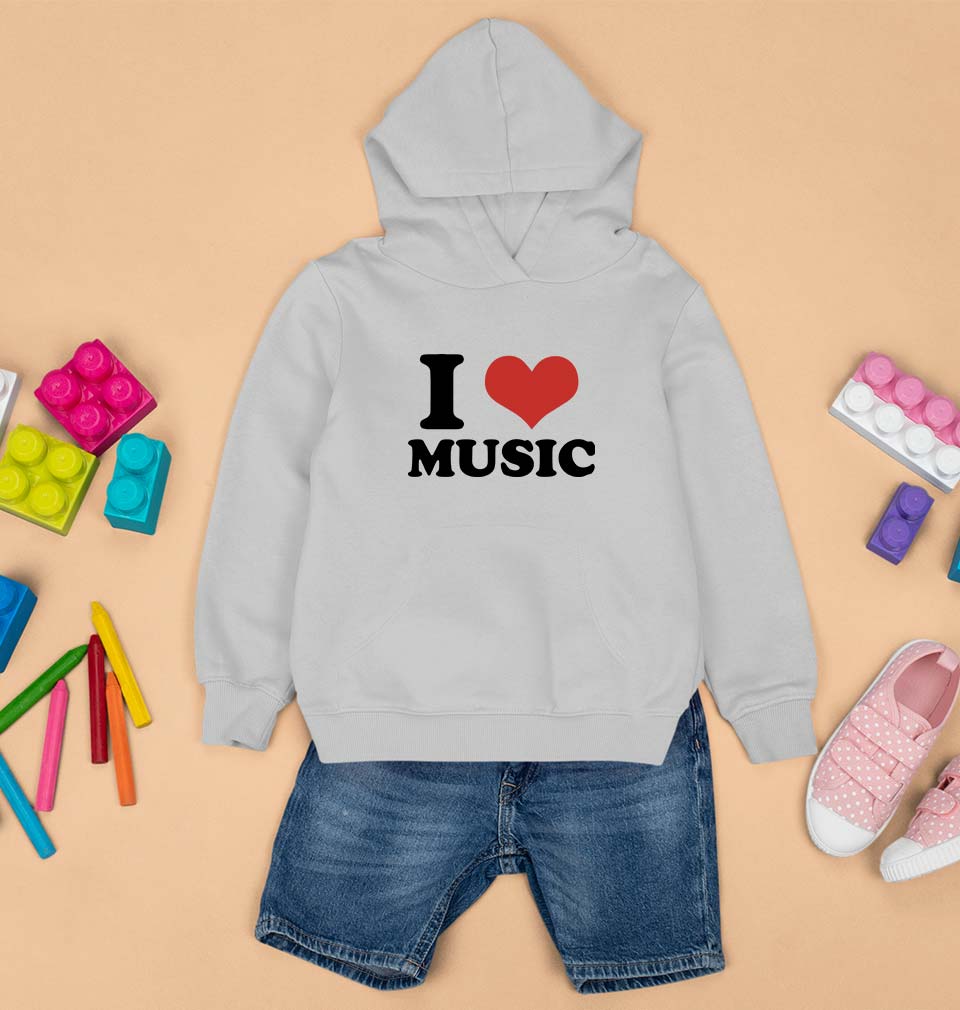 I LOVE MUSIC Hoodie for Boy/Girl