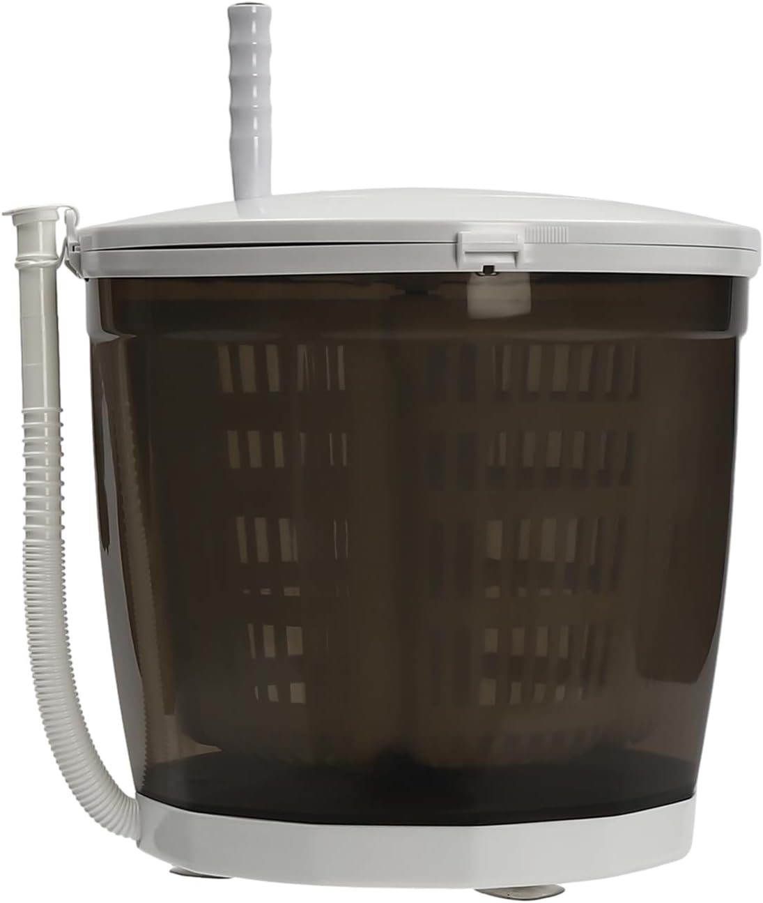 2 in 1 Mini Portable Manual Washing Machine and Dryer Combo Non Electric Laundry Spinner Dryer, Hand Operated Clothes Washer Spinner Traveling Camping Outdoor Compact Washer and Dryer