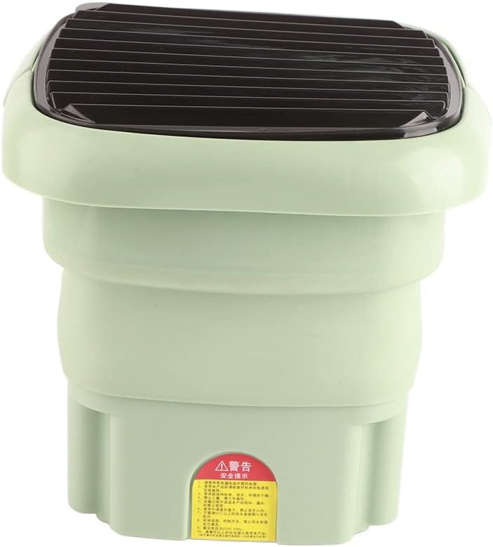 Portable Washing Machine, Folding Small Mini Washing Machine, Safe Energy Portable Mini Washer for Dormitory Apartment Laundry