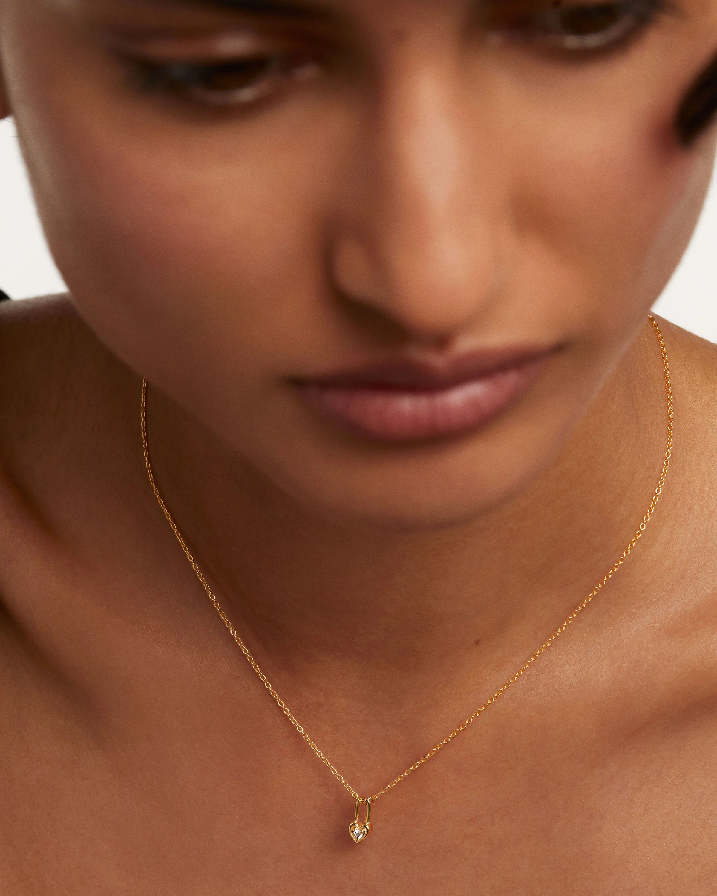 Heart Padlock Necklace