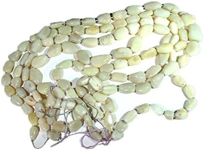 Australian Opal Graduated Potato Beads 6-10 mm Diameter Necklace Strand