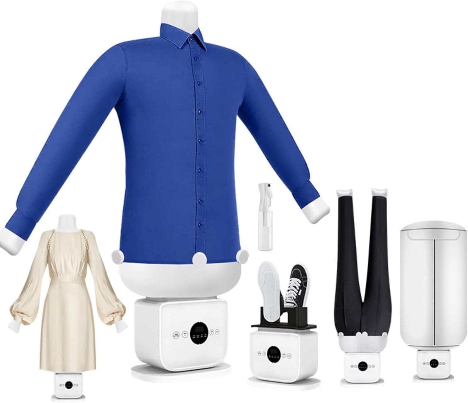 Automatic Hot Air Dryer & Iron Clothes Dryer and Hands Free Wrinkle Remover Apartment Dorm Room Essentials