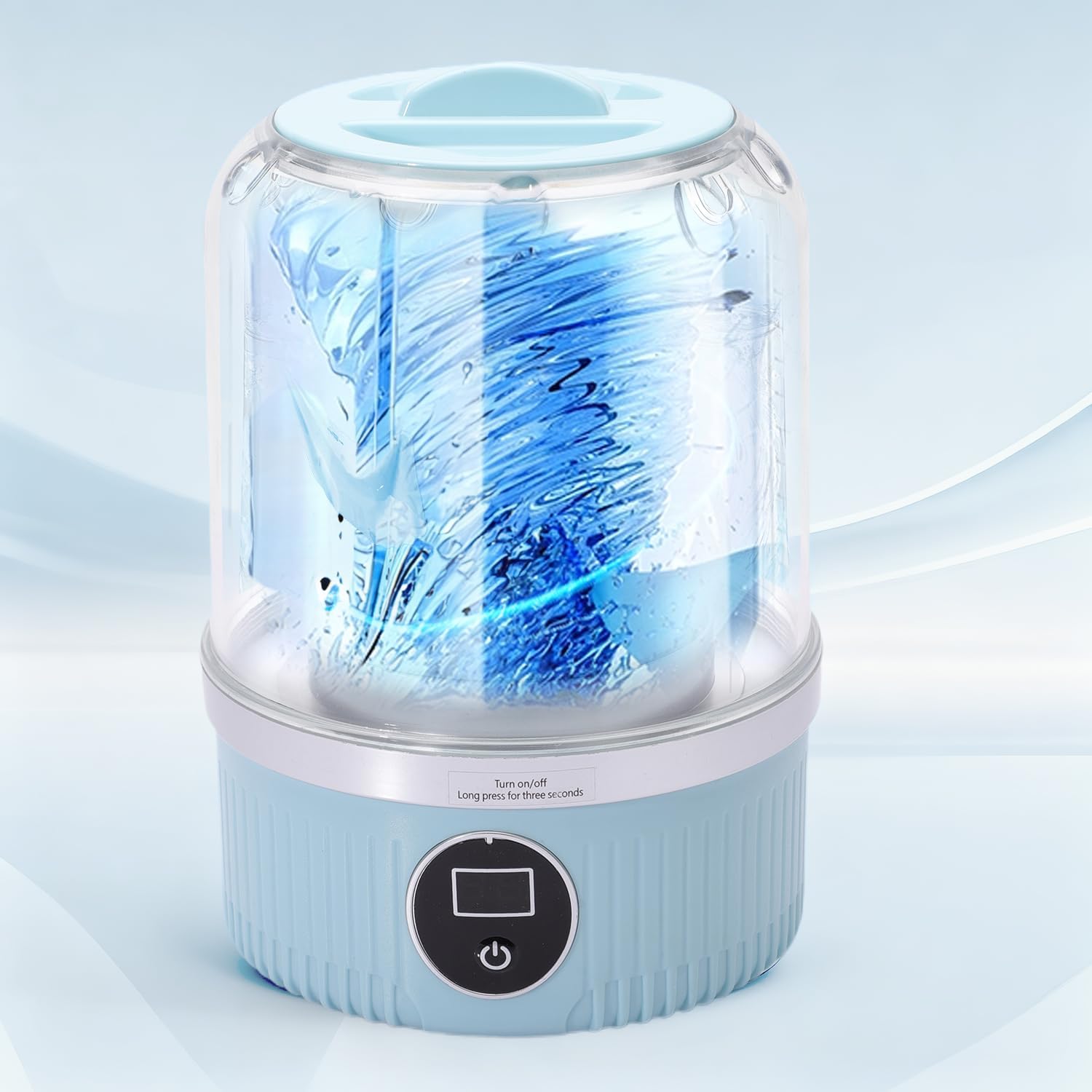 Underwear Washing Machine, BPA-free Portable Mini Washer for Socks, Baby Clothes, Cordless Small Laundry Cup for Travel, Dorm, Apartment, RV, Camp, Kids