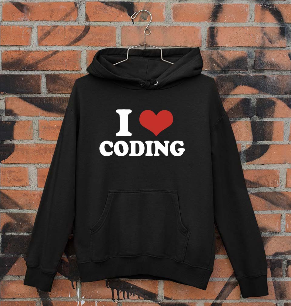 I Love Coding Hoodie for Men/Women