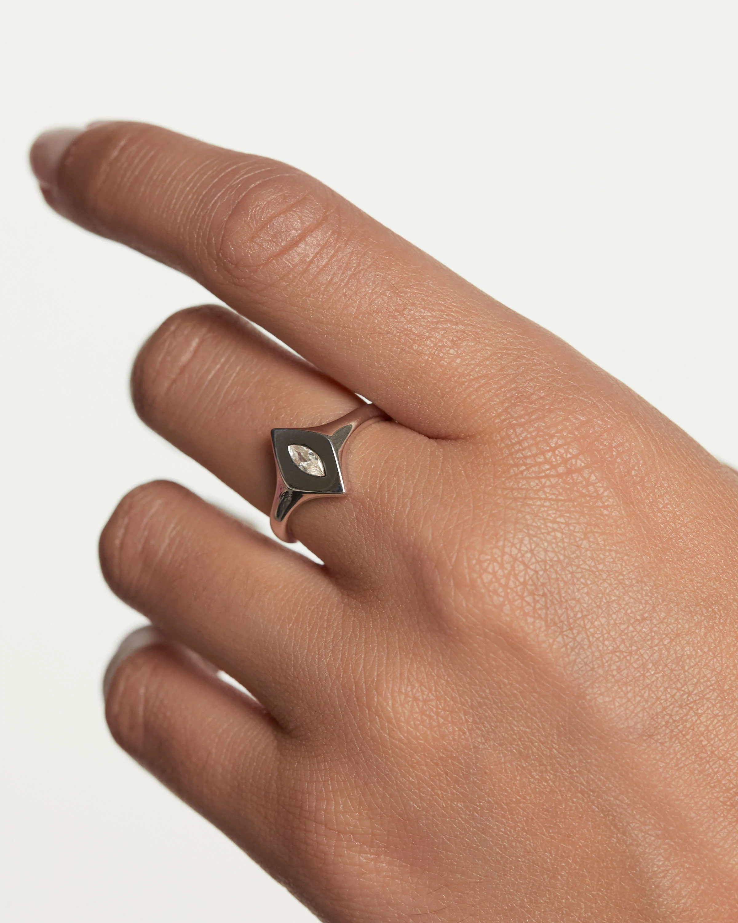 Kate Stamp Silver Ring
