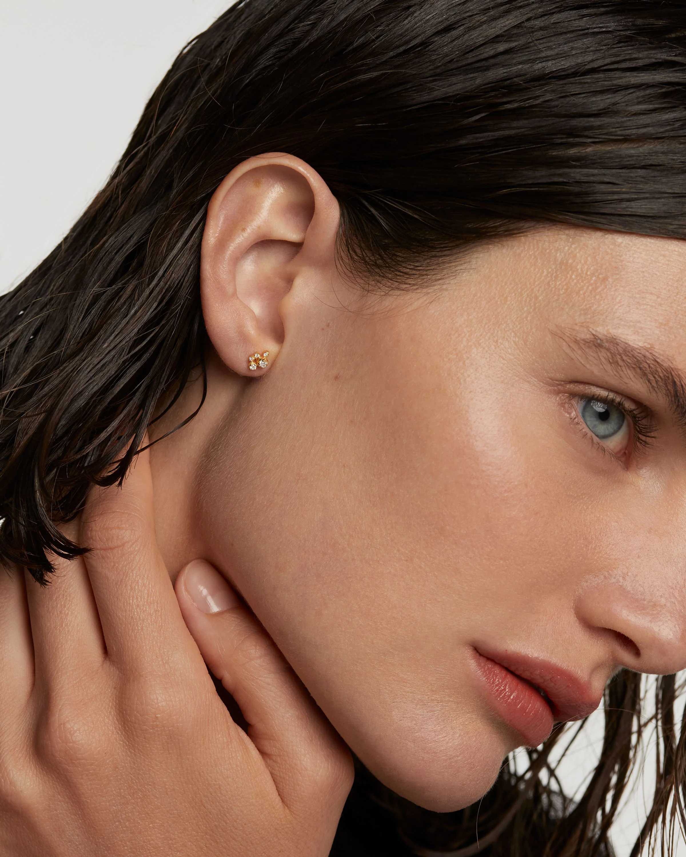 Bubble single stud Earring