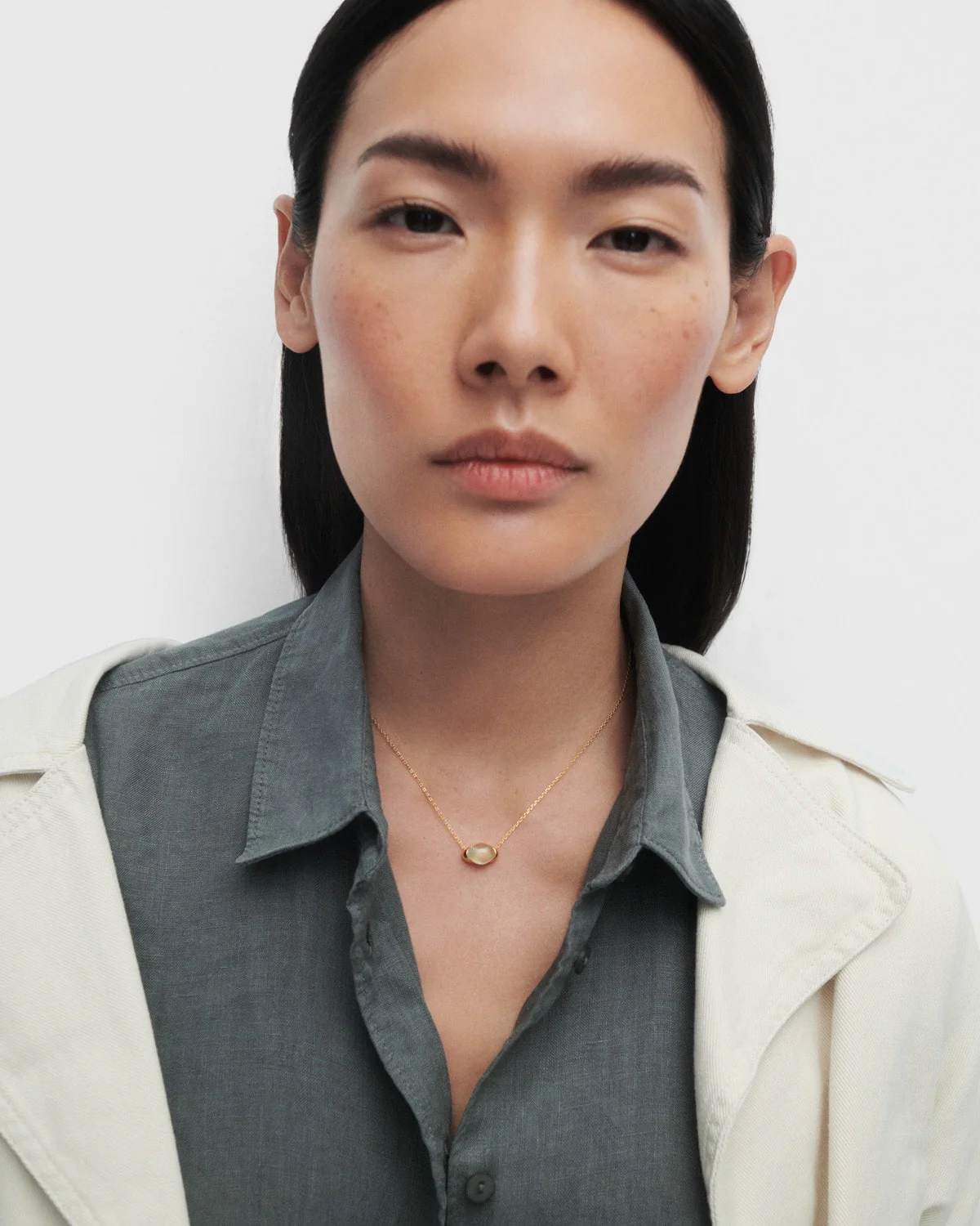 Prehnite Bay necklace