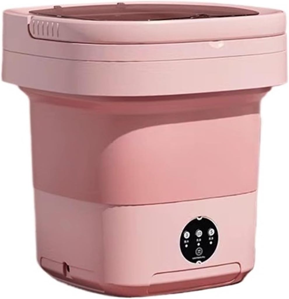 Portable Washing Machine, Portable Washing Machine Dehydratable Dormitory Student Sock Underwear Panties Rental Travel,for Apartments, Homes, and Dorms