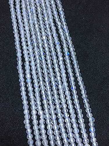 white rainbow micro faceted beads,13 inches strand,2mm, white rainbow faceted beads