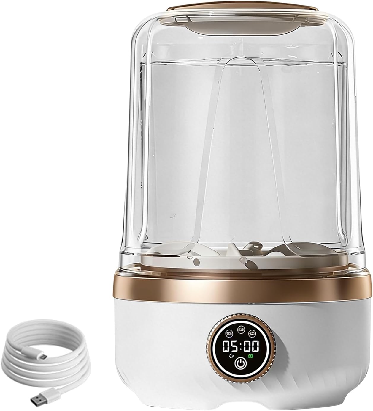 Underwear Washing Machine - Mini Clothing Washer, Portable Rechargeable Laundry Cup, Three Gear Cleaning Modes, Delicate Fabric Gentle Care, Major Appliances, Personal Washer For Home