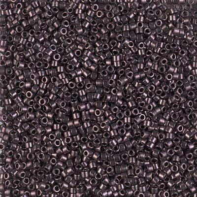 Miyuki Delica 11/0 - French Plum Metallic DB1991-250gms Bag of Japanese Glass Beads Bulk Bag of Japanese Glass Beads