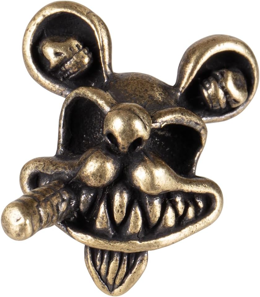 Cartoon Animal Brass Bead Paracord Accessories – Pendants for DIY Charms