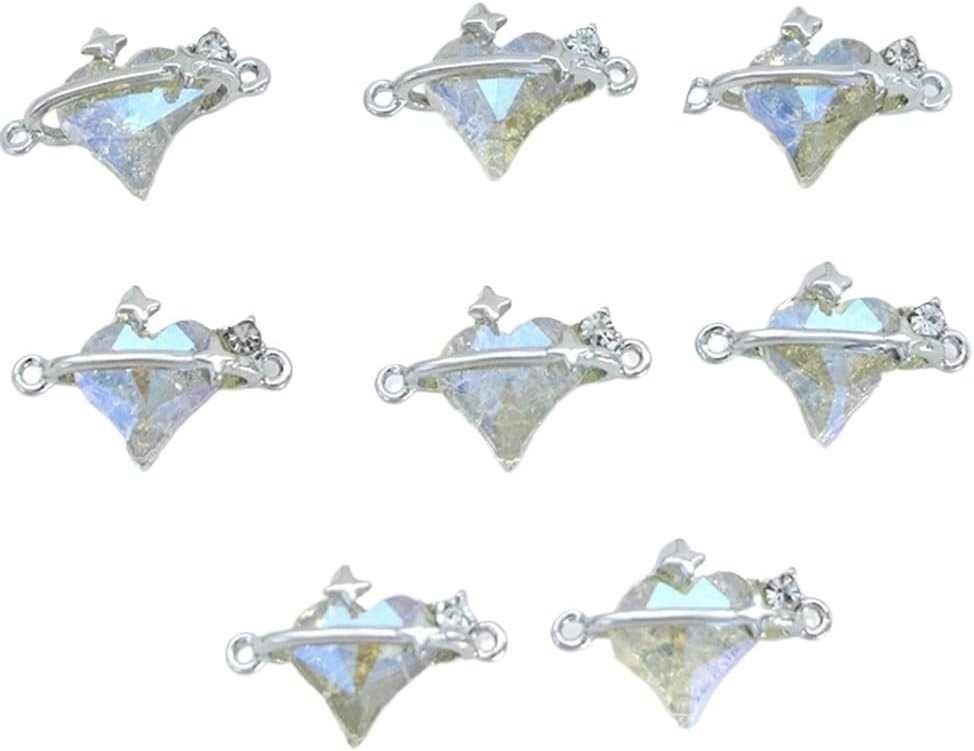 Soft and Cuddly Three-Dimensional Love Heart DIY Kit Cute and Compact Hair Clip Accessory Kit(E)