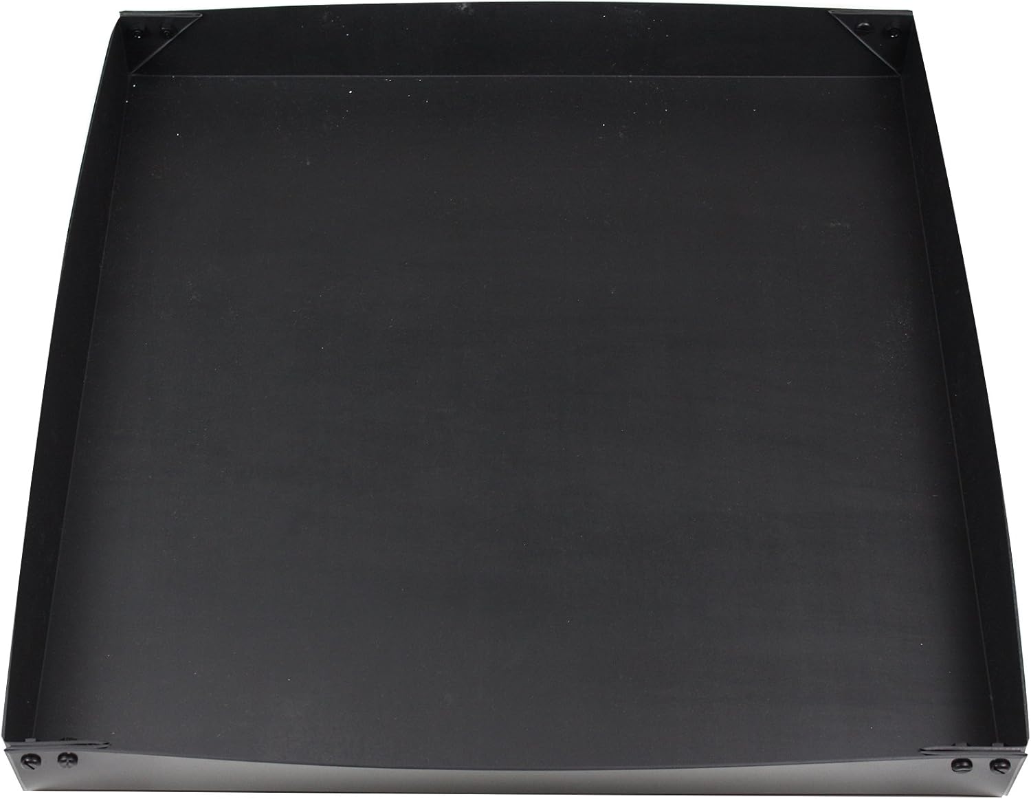 Equator Advanced Appliances Flip-Up-Side Drip Pan, Black, 5 Gallons, Laundry Drip Pan, Tray, Dishwasher Accessory, Metal, Built-In, Freestanding, 24