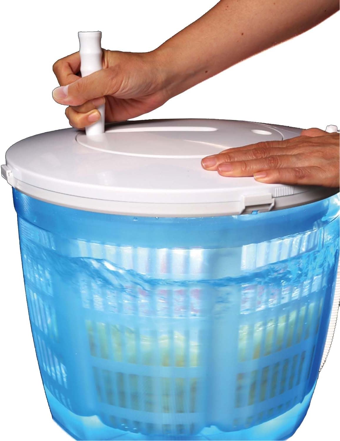 Hand Crank Clothes Washer Non Electric Laundry Machine Camping Small Washer Washer and Dryer for Apartment Traveling Laundry Camping Underwear Baby Clothes