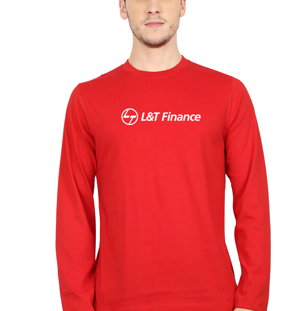 L&T Finance Full Sleeves T-Shirt for Men