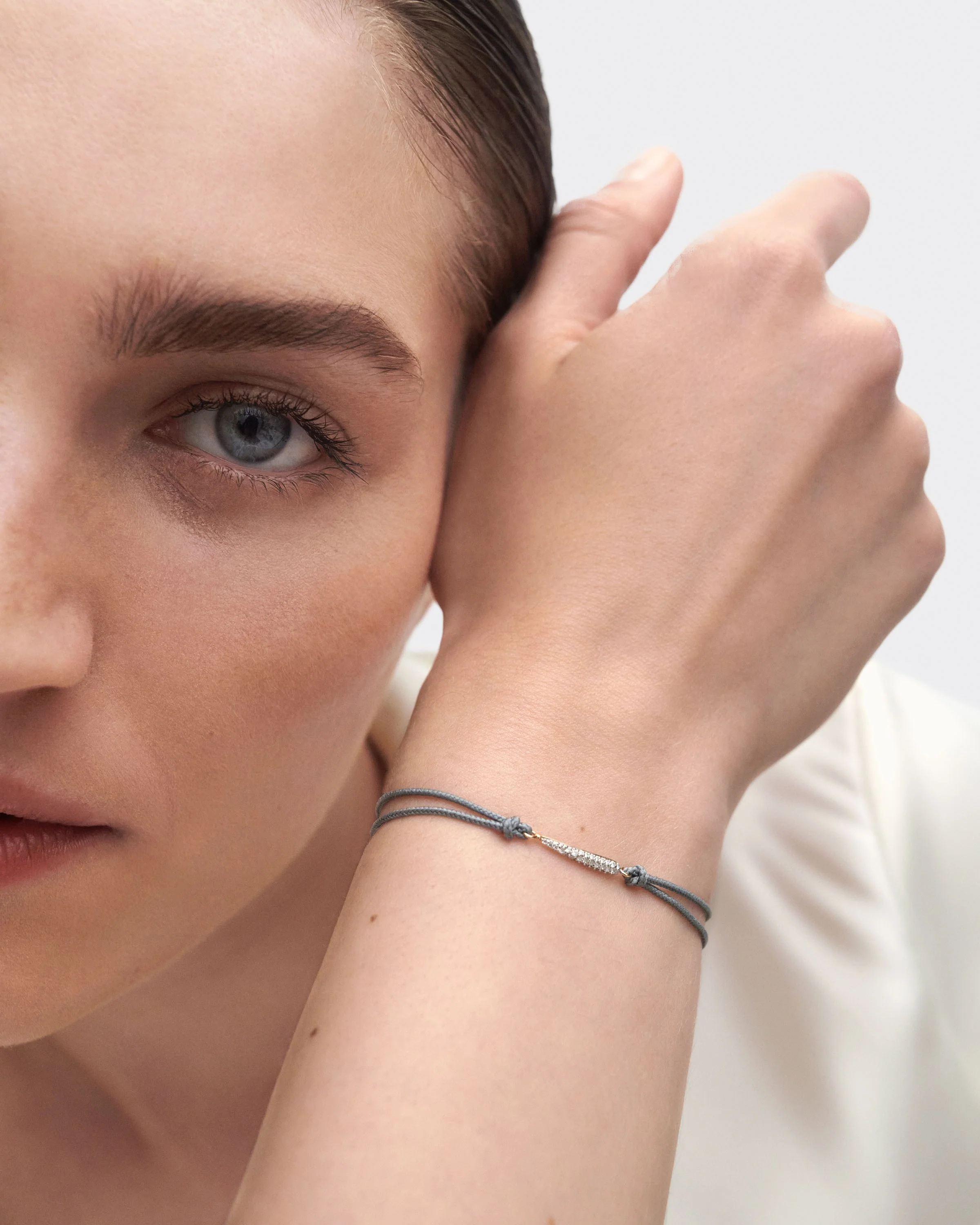 Nina Diamond cord bracelet