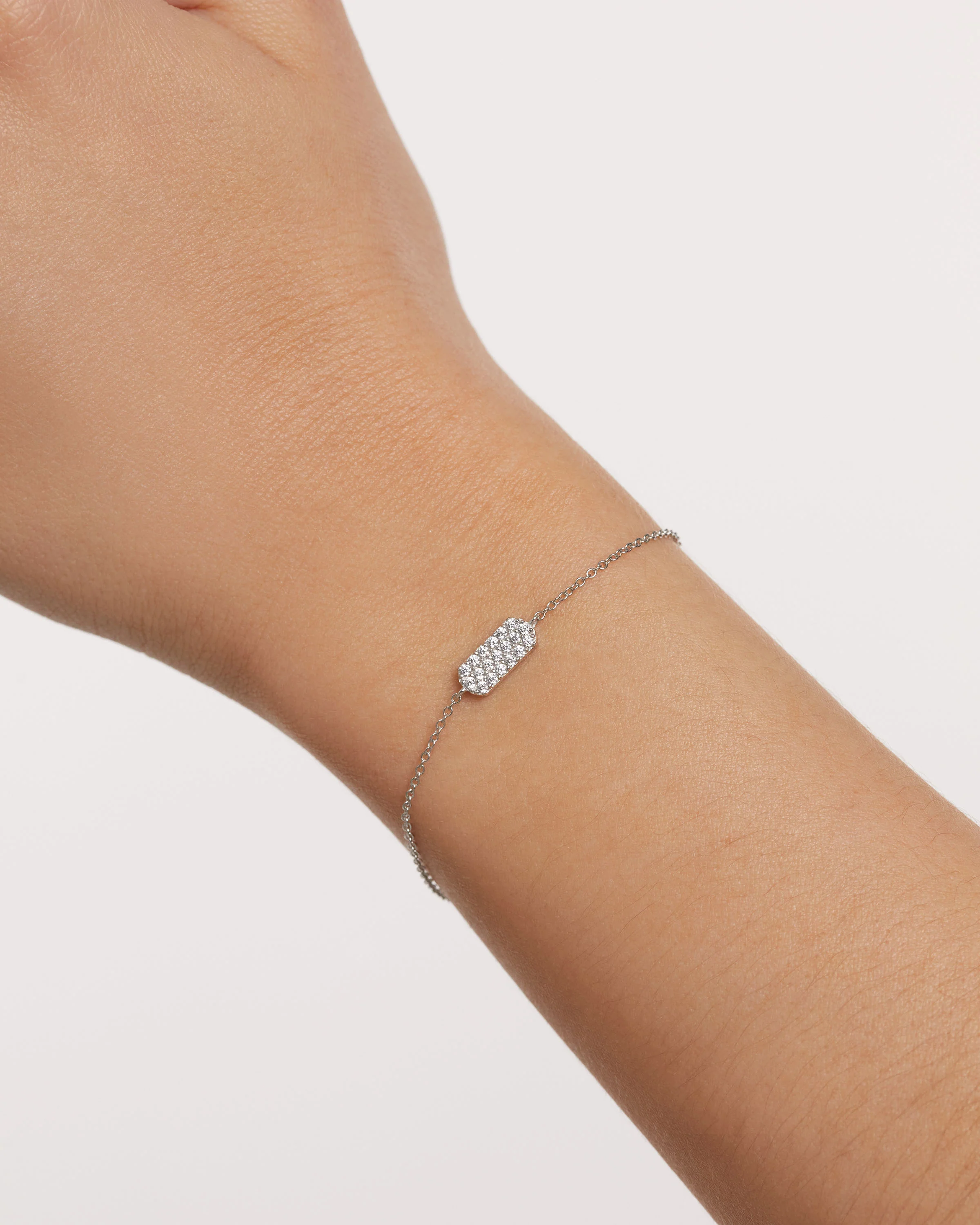 Icy Silver Bracelet