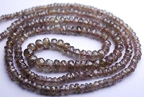 18 Inch Strand,Natural Madagascar Color Changh Garnet Faceted Rondells,3-5mm Size Code-HIGH-56474