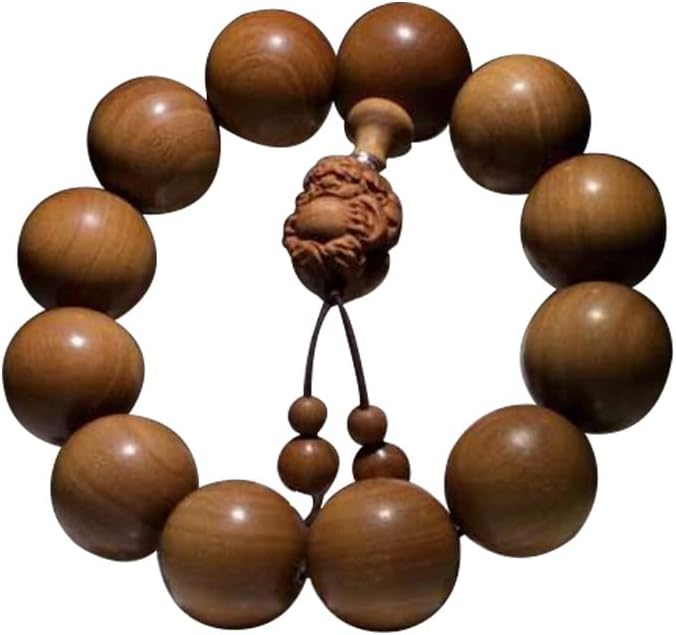 Mascot Wooden Crafts Wood Carving Art Wood Decoration Artwork 老山檀香DIY佛珠手串手链 多种规格多种款式油润手颗味馨香(DIY吉祥如意)