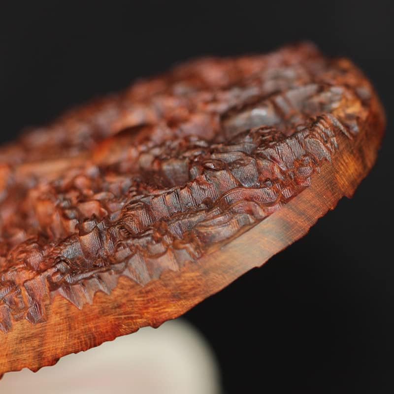 印度小叶紫檀【九龙戏珠】 手把件 文玩把件 整料雕刻(大:10 * 8.9 * 1.6CM)