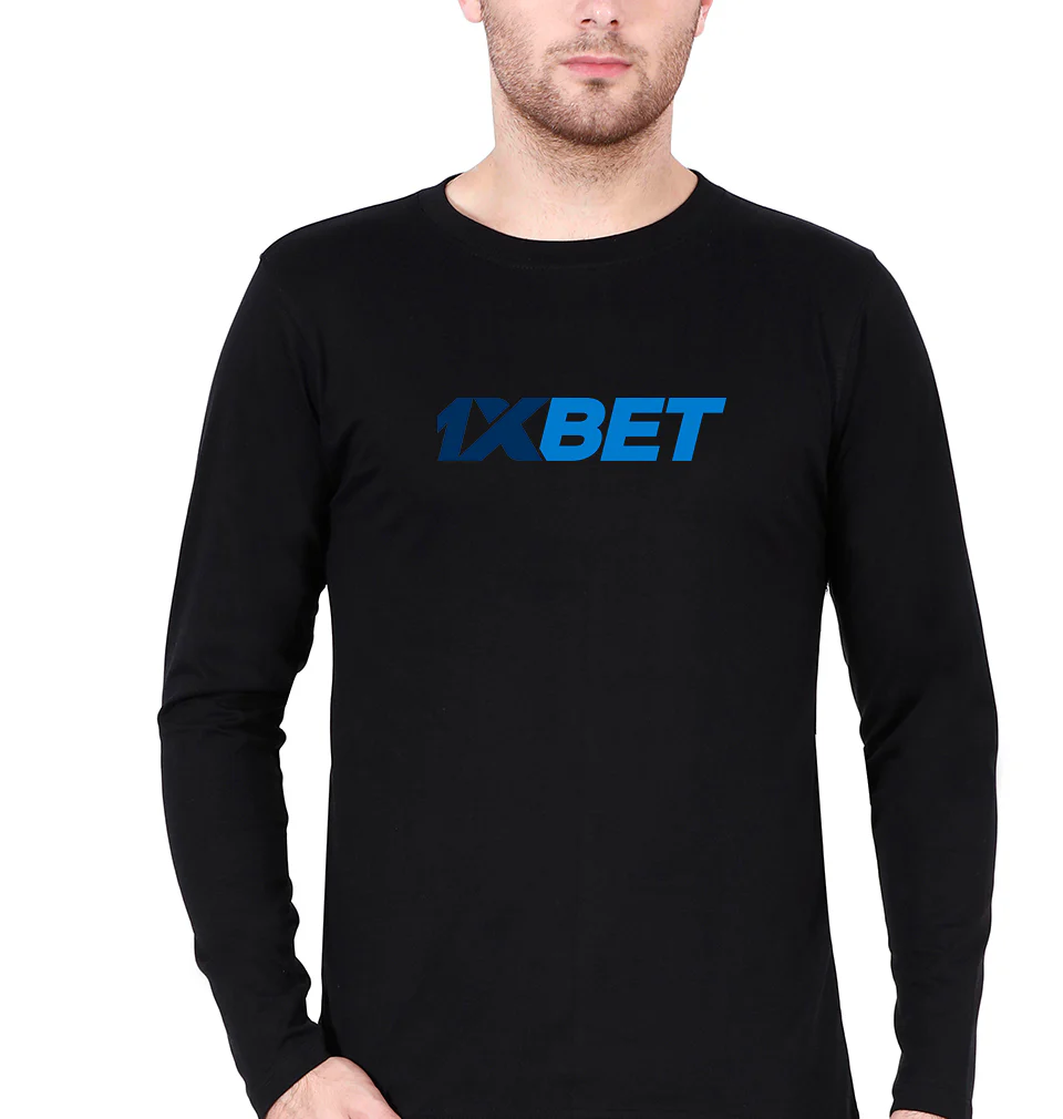 1XBet Full Sleeves T-Shirt for Men