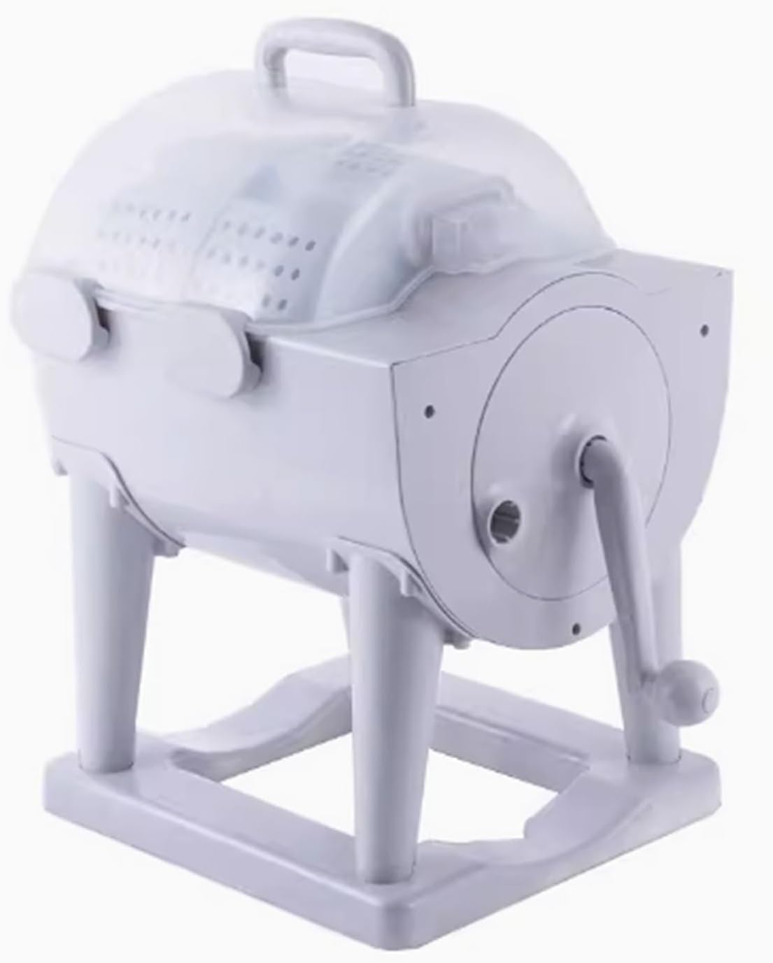 Portable Mini Washing Machine, Small Cloth Washer Laundry for Apartment, RV, Camping, Manual Hand Clothes Washer Space Saving