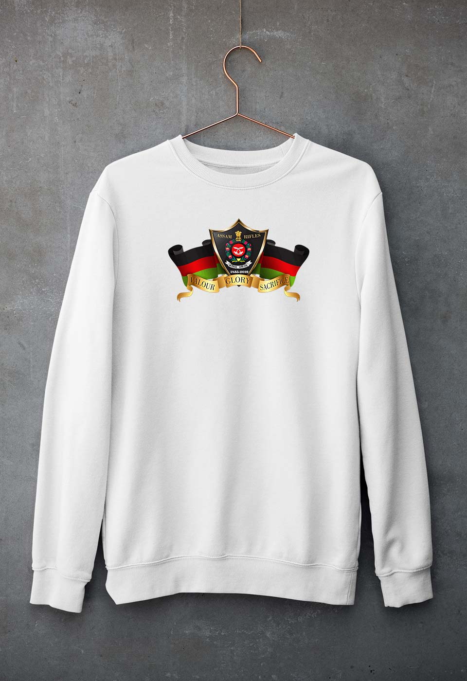 Assam Rifles Army Sweatshirt for Men/Women