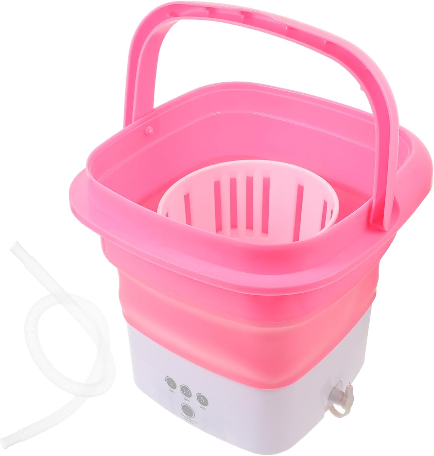 Veemoon Mini Laundry Machine Portable Travel Washing Machine Foldable Compact Timer and Touch Screen for Home Travel