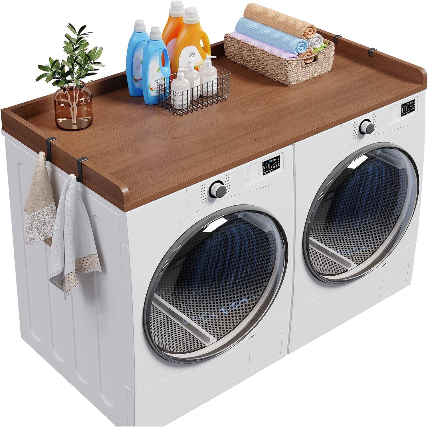 HOOBRO Washer Dryer Countertop, 54